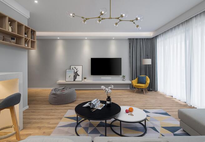 電視背景墻裝修的4個技巧